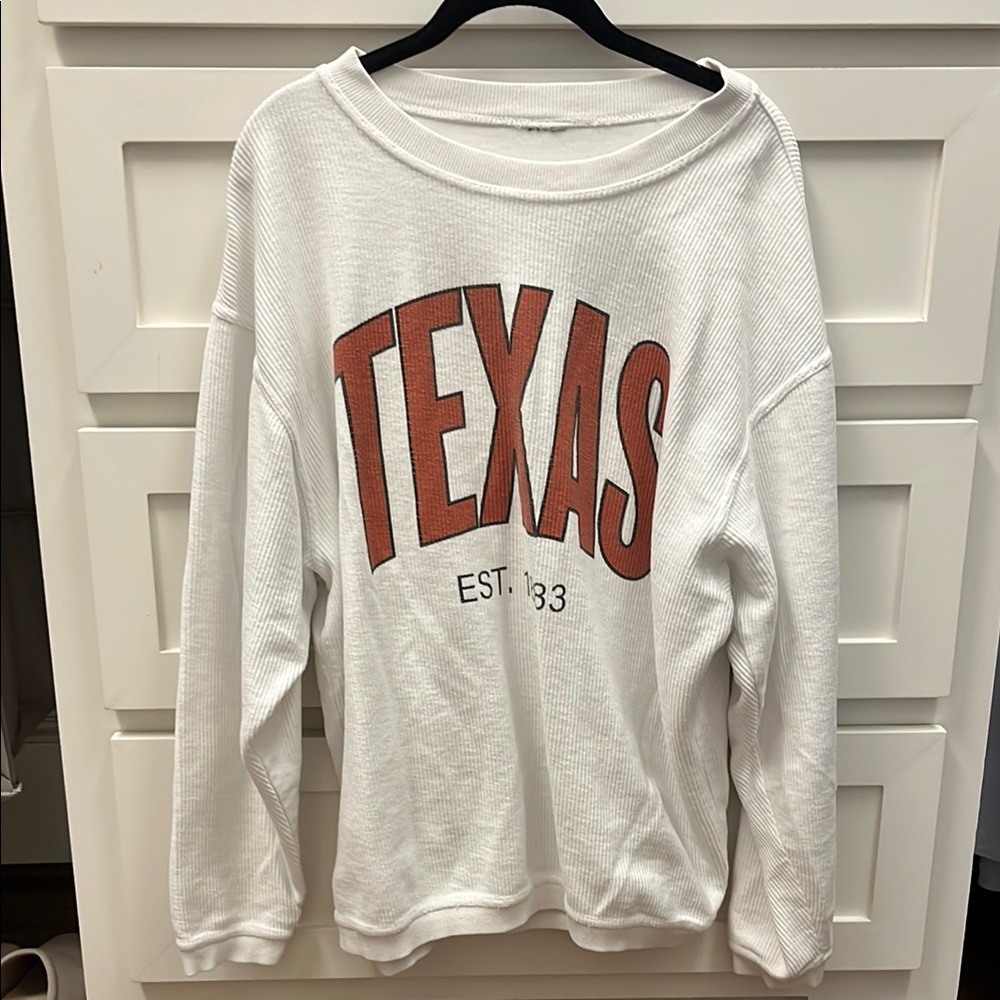 White Texas Chicka-D Sweatshirt